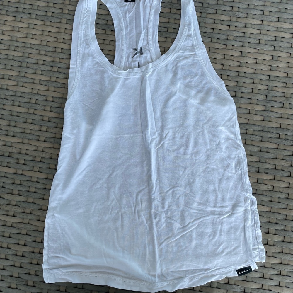 White Koral Tank